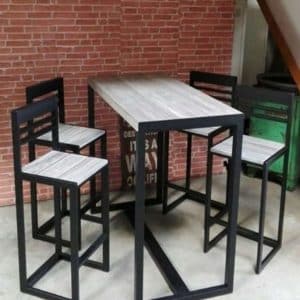 میز و صندلی های بار به سبک های روستیک جوینت2
