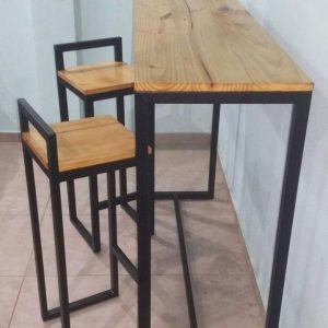 میز و صندلی های بار به سبک های روستیک جوینت8